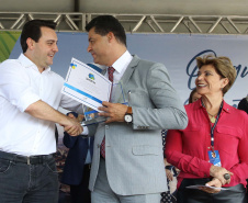 Governador Carlos Massa Ratinho Junior participa  em Ponta Grossa da inauguração do Parque Tecnológico. Ponta Grossa,23/10/2019 Foto:Jaelson Lucas / AEN