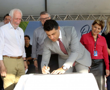 Governador Carlos Massa Ratinho Junior participa  em Ponta Grossa da inauguração do Parque Tecnológico. Ponta Grossa,23/10/2019 Foto:Jaelson Lucas / AEN