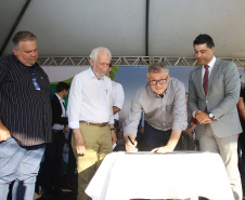 Governador Carlos Massa Ratinho Junior participa  em Ponta Grossa da inauguração do Parque Tecnológico. Ponta Grossa,23/10/2019 Foto:Jaelson Lucas / AEN