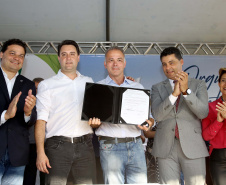 Governador Carlos Massa Ratinho Junior participa  em Ponta Grossa da inauguração do Parque Tecnológico. Ponta Grossa,23/10/2019 Foto:Jaelson Lucas / AEN