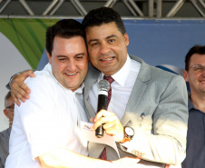 Governador Carlos Massa Ratinho Junior participa  em Ponta Grossa da inauguração do Parque Tecnológico. Ponta Grossa,23/10/2019 Foto:Jaelson Lucas / AEN