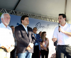 Governador Carlos Massa Ratinho Junior participa  em Ponta Grossa da inauguração do Parque Tecnológico. Ponta Grossa,23/10/2019 Foto:Jaelson Lucas / AEN