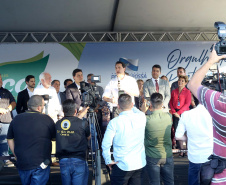 Governador Carlos Massa Ratinho Junior participa  em Ponta Grossa da inauguração do Parque Tecnológico. Ponta Grossa,23/10/2019 Foto:Jaelson Lucas / AEN