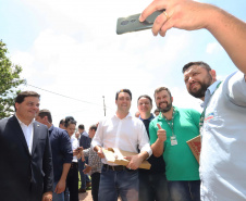 Nesta quinta-feira (24), dentro das atividades da transferência da sede do Governo do Estado para Ponta Grossa, o governador Carlos Massa Ratinho Junior anunciou as primeiras cidades que receberão condomínios para idosos