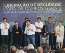 Nesta quinta-feira (24), dentro das atividades da transferência da sede do Governo do Estado para Ponta Grossa, o governador Carlos Massa Ratinho Junior anunciou as primeiras cidades que receberão condomínios para idosos
