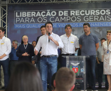 Nesta quinta-feira (24), dentro das atividades da transferência da sede do Governo do Estado para Ponta Grossa, o governador Carlos Massa Ratinho Junior anunciou as primeiras cidades que receberão condomínios para idosos