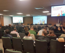 Servidores do Paraná fazem curso sobre acordos de leniência. Foto: Divulgação/CGE