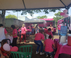 Paraná Rosa já realizou e agendou mais de 7 mil exames que previnem doenças na mulher. Foto: Divulgação/SESA