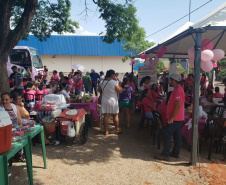 Paraná Rosa já realizou e agendou mais de 7 mil exames que previnem doenças na mulher. Foto: Divulgação/SESA
