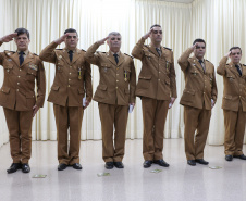 A entrega de medalhas de Mérito Rodoviário e homenagens aos policiais militares marcaram o evento de comemoração pelos 55 anos de criação do Batalhão de Polícia Rodoviária (BPRv) nesta sexta-feira (25), no auditório do Departamento de Estradas e Rodagem, em Curitiba.