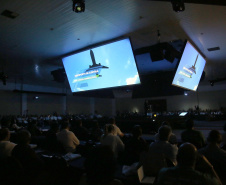 Governador Carlos Massa Ratinho Junior participa em Foz do Iguaçu, do Congresso Empresárial Paranaense. Foz do Iguaçu,25/10/2019 Foto:Jaelson Lucas / AEN