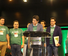 Governador Carlos Massa Ratinho Junior participa em Foz do Iguaçu, do Congresso Empresárial Paranaense. Foz do Iguaçu,25/10/2019 Foto:Jaelson Lucas / AEN