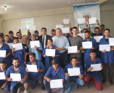 Programa Carretas do Conhecimento forma 1,1 mil alunos. Foto: SEJUF