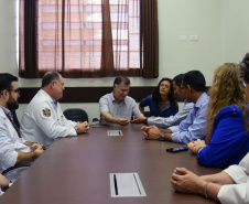 Hospital do Trabalhador recebe ortopedistas norte-americanos. Foto: SESA