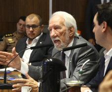 Governador Carlos Massa Ratinho Junior participa da reunião de secretários. Curitiba,29/10/2019 Foto:Jaelson Lucas / AEN