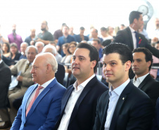 O governador Carlos Massa Ratinho Junior e o presidente da Copel, Daniel Slaviero, lançam nesta terça-feira (29) o Programa Paraná Trifásico, em Curitiba