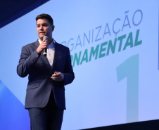O Paraná tem o melhor desempenho de investimento público do Brasil. De acordo com o chefe da Casa Civil, Guto Silva, o Estado vai fechar 2019 com aplicações da ordem de R$ 1,5 bilhão, entre recursos do Tesouro e de empresas públicas. Foto: José Fernando Ogura/AEN