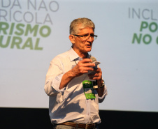 Secretário de Estado da Agricultura e do AbastecimentoNorberto Ortigaraparticipa nesta quinta-feira (31),  do encontro de capacitação Governo 5.0 no Hotel Rafain Palace & Convention, em Foz do Iguaçu. Foz do Iguaçu, 31/10/2019 -  Foto: Geraldo Bubniak/AEN