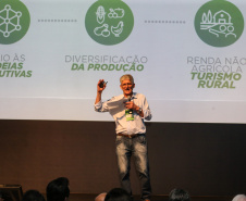 Secretário de Estado da Agricultura e do AbastecimentoNorberto Ortigaraparticipa nesta quinta-feira (31),  do encontro de capacitação Governo 5.0 no Hotel Rafain Palace & Convention, em Foz do Iguaçu. Foz do Iguaçu, 31/10/2019 -  Foto: Geraldo Bubniak/AEN