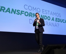 Secretário de Estado da EducaçãoRenato Feder  participa nesta quinta-feira (31),  do encontro de capacitação Governo 5.0 no Hotel Rafain Palace & Convention, em Foz do Iguaçu. Foz do Iguaçu, 31/10/2019.Foto: José Fernando Ogura/AEN