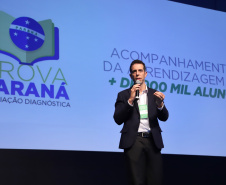 Secretário de Estado da EducaçãoRenato Feder  participa nesta quinta-feira (31),  do encontro de capacitação Governo 5.0 no Hotel Rafain Palace & Convention, em Foz do Iguaçu. Foz do Iguaçu, 31/10/2019.Foto: José Fernando Ogura/AEN