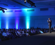 Secretário de Estado da EducaçãoRenato Feder  participa nesta quinta-feira (31),  do encontro de capacitação Governo 5.0 no Hotel Rafain Palace & Convention, em Foz do Iguaçu. Foz do Iguaçu, 31/10/2019.Foto: José Fernando Ogura/AEN