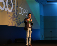 Daniel Pimentel, da Copel participa nesta quinta-feira (31),  do encontro de capacitação Governo 5.0 no Hotel Rafain Palace & Convention, em Foz do Iguaçu. Foz do Iguaçu, 31/10/2019 -  Foto: Geraldo Bubniak/AEN