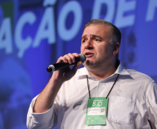 Secretário de Estado Da Justiça,  Trabalho e Família Ney Leprevost  participa nesta quinta-feira (31),  do encontro de capacitação Governo 5.0 no Hotel Rafain Palace & Convention, em Foz do Iguaçu. Foz do Iguaçu, 31/10/2019 -  Foto:José Fernando Ogura/AEN