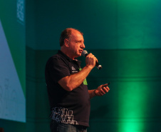 Secretário De Estado Da Secretaria De Desenvolvimento Urbano João Carlos Ortega    participa nesta quinta-feira (31),  do encontro de capacitação Governo 5.0 no Hotel Rafain Palace & Convention, em Foz do Iguaçu. Foz do Iguaçu, 31/10/2019 -  Foto: Geraldo Bubniak/AEN