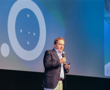 Economista Paulo Rabello, participa nesta quinta-feira (31),  do encontro de capacitação Governo 5.0 no Hotel Rafain Palace & Convention, em Foz do Iguaçu. Foz do Iguaçu, 31/10/2019 -  Foto: Geraldo Bubniak/AEN