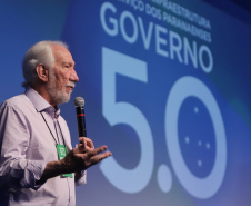 O vice-governador Darci Piana participa nesta sexta-feira (01),  do encontro de capacitação Governo 5.0 no Hotel Rafain Palace & Convention, em Foz do Iguaçu. Foz do Iguaçu, 01/11/2019 -  Foto: José Fernando Ogura/AEN