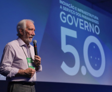 O vice-governador Darci Piana participa nesta sexta-feira (01),  do encontro de capacitação Governo 5.0 no Hotel Rafain Palace & Convention, em Foz do Iguaçu. Foz do Iguaçu, 01/11/2019 -  Foto: José Fernando Ogura/AEN