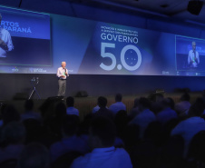 O vice-governador Darci Piana participa nesta sexta-feira (01),  do encontro de capacitação Governo 5.0 no Hotel Rafain Palace & Convention, em Foz do Iguaçu. Foz do Iguaçu, 01/11/2019 -  Foto: José Fernando Ogura/AEN