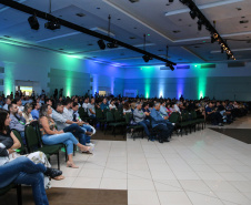 O diretor-presidente da Cohapar - Jorge Lange participa nesta sexta-feira (01),  do encontro de capacitação Governo 5.0 no Hotel Rafain Palace & Convention, em Foz do Iguaçu. Foz do Iguaçu, 01/11/2019 -  Foto: Geraldo Bubniak/AEN