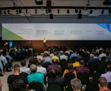 O diretor-presidente da Cohapar - Jorge Lange participa nesta sexta-feira (01),  do encontro de capacitação Governo 5.0 no Hotel Rafain Palace & Convention, em Foz do Iguaçu. Foz do Iguaçu, 01/11/2019 -  Foto: Geraldo Bubniak/AEN