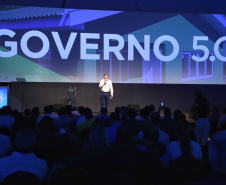 O diretor-presidente da Cohapar - Jorge Lange participa nesta sexta-feira (01),  do encontro de capacitação Governo 5.0 no Hotel Rafain Palace & Convention, em Foz do Iguaçu. Foz do Iguaçu, 01/11/2019 -  Foto: José Fernando Ogura/AEN