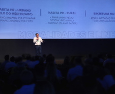 O diretor-presidente da Cohapar - Jorge Lange participa nesta sexta-feira (01),  do encontro de capacitação Governo 5.0 no Hotel Rafain Palace & Convention, em Foz do Iguaçu. Foz do Iguaçu, 01/11/2019 -  Foto: José Fernando Ogura/AEN