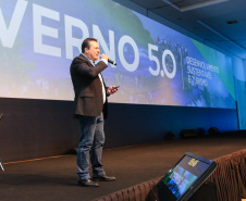 O secretário do Desenvolvimento Sustentável e do Turismo, Márcio Nunes participa nesta sexta-feira (01),  do encontro de capacitação Governo 5.0 no Hotel Rafain Palace & Convention, em Foz do Iguaçu. Foz do Iguaçu, 01/11/2019 -  Foto: Geraldo Bubniak/AEN
