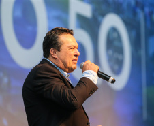 O secretário do Desenvolvimento Sustentável e do Turismo, Márcio Nunes participa nesta sexta-feira (01),  do encontro de capacitação Governo 5.0 no Hotel Rafain Palace & Convention, em Foz do Iguaçu. Foz do Iguaçu, 01/11/2019 -  Foto: Geraldo Bubniak/AEN