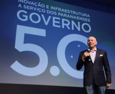  A palestra magna com Leandro Karnal, historiador e professor da Universidade de Campinas (Unicamp) encerrou nesta sexta-feira as apresentações do evento Governo 5.0. Foto: José Fernando Ogura/AEN