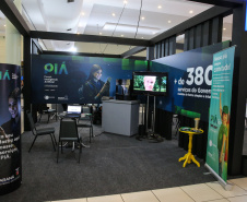 Stand Celepar no Governo 5.0, em Foz do Iguaçu. Foz do Iguaçu, 01/11/2019 -  Foto: Geraldo Bubniak/AEN