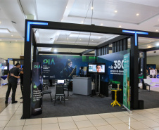 Stand Celepar no Governo 5.0, em Foz do Iguaçu. Foz do Iguaçu, 01/11/2019 -  Foto: Geraldo Bubniak/AEN