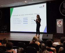 A Secretaria de Estado da Saúde (Sesa) iniciou nesta sexta-feira (1), encontros Macrorregionais para qualificação da atenção materno-infantil. O primeiro evento está sendo realizado em Cascavel, Região Oeste do Estado. Foto: Divulgação/SESA