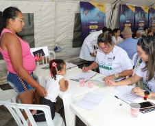 Feira da Cidadania faz mais de 1,5 mil atendimentos na CIC. Foto: Divulgação/SEJUF