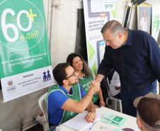Feira da Cidadania faz mais de 1,5 mil atendimentos na CIC. Foto: Divulgação/SEJUF