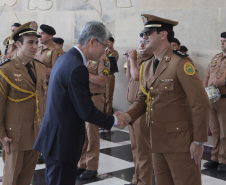 Vice-governador Darci Piana recebe o embaixador da Coreia do Sul,  Chan-Woo Kim. Curitiba,01/11/2019 - Foto: Ari Dias/AEN
