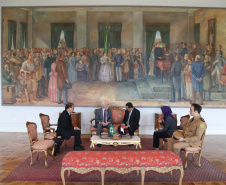 Vice-governador Darci Piana recebe o embaixador da República da Indonésia, Edi Yusup. 07/11/2019 Foto: José Fernando Ogura/AEN