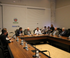 A modernização da malha rodoviária paranaense e as novas concessões de rodovias foram temas de um encontro realizado nesta segunda-feira (11), no Palácio Iguaçu, entre representantes do Governo do Estado e parlamentares da bancada federal paranaense em Brasília