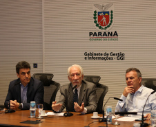 A modernização da malha rodoviária paranaense e as novas concessões de rodovias foram temas de um encontro realizado nesta segunda-feira (11), no Palácio Iguaçu, entre representantes do Governo do Estado e parlamentares da bancada federal paranaense em Brasília