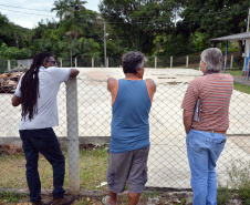 Representantes da Superintendência do Diálogo e Interação Social (Sudis), do Governo do Estado, visitaram nesta semana Comunidades Quilombolas no Vale do Ribeira e se reuniram com lideranças. A iniciativa fez parte do projeto Diálogo Paraná Itinerante, de atenção aos povos tradicionais. Foram apresentados os objetivos da nova Superintendência, que foi criada pelo governador Ratinho Junior neste ano. Foto: Nelson Andrade/SUDIS